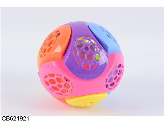 Electric bouncing ball with light music