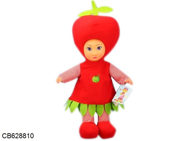 24 inch cotton fruit doll with IC