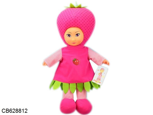 24 inch cotton fruit doll with IC