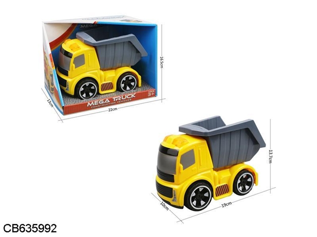 Electric tipping bucket engineering vehicle with light music (package)