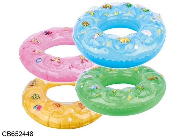 65CM crystal swimming ring 4 colors mixed