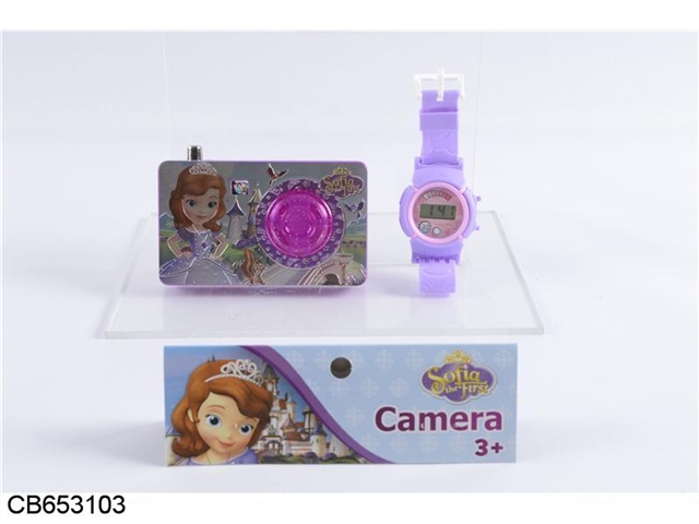 Metal sticker camera electronic watch