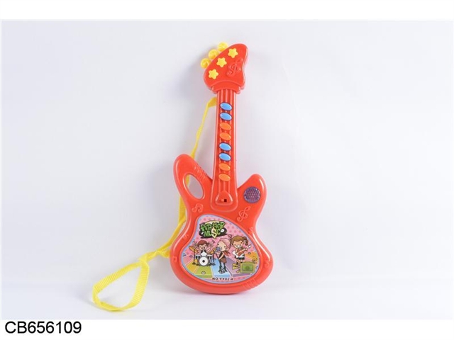 Cartoon guitar