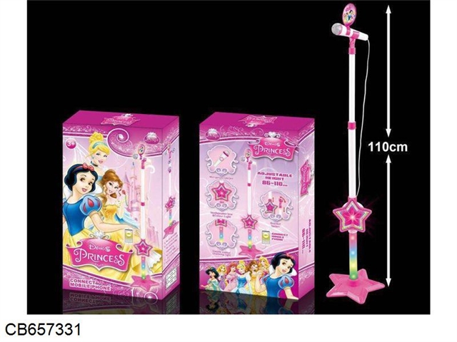 Princess microphone with power amplifier, light music