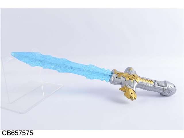 Flashing sword with infrared band, light music (green / Blue Mix)