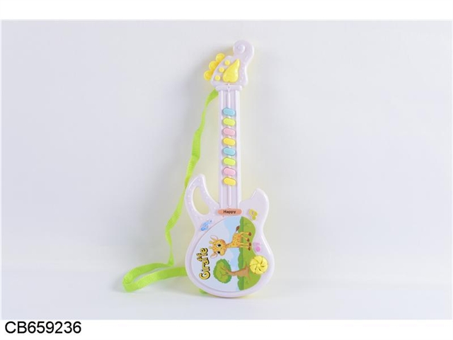 Cartoon giraffe Guitar (3 colors mix)