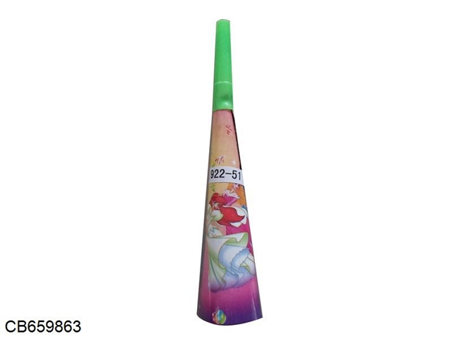 19.5CM Princess horn 12PCS