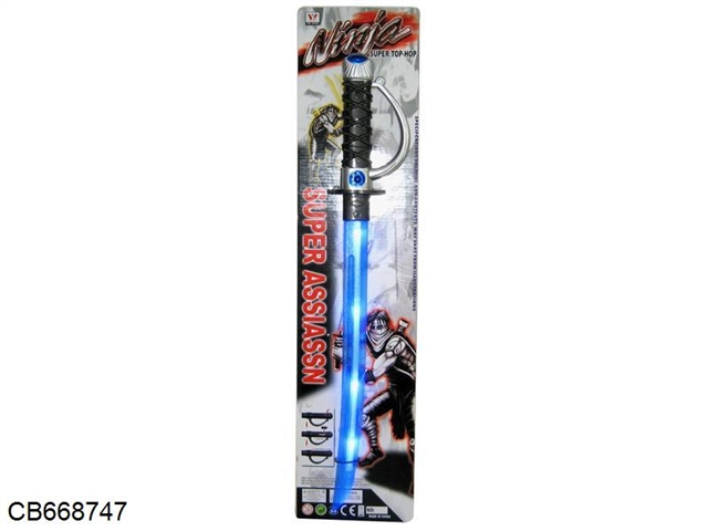 Spray painted clear blue Lightsaber