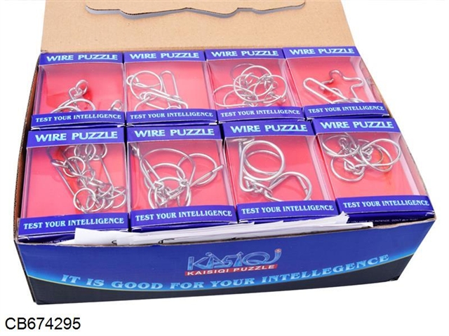 Puzzle ring buckle