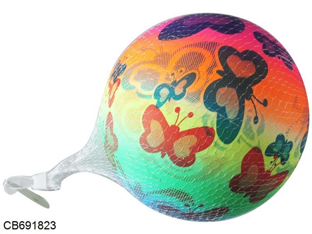 9 inch butterfly Rainbow Ball