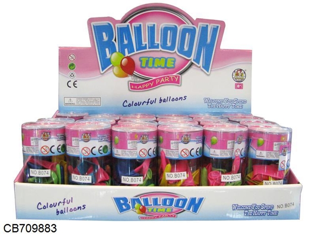 Tail balloon 12PCS (24 canister / display box)