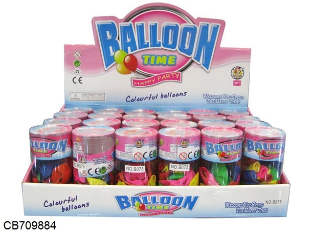 No. 6 standard balloon 25PCS (24 cylinder / display box)