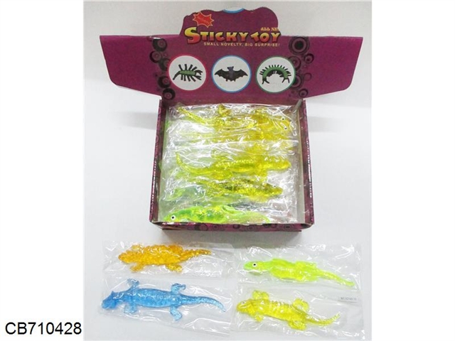 Soft transparent lizard 40 / display box