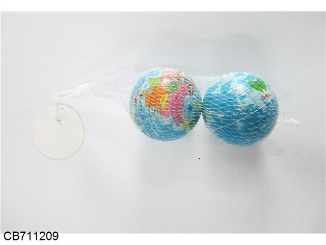 7.6cm globe PU ball two grain