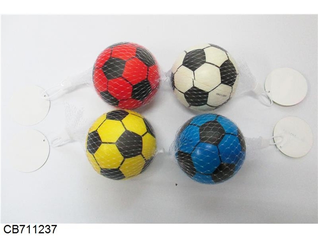 10cm football PU ball single grain