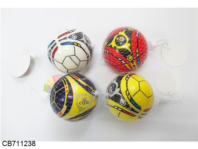 10cm football PU ball single grain