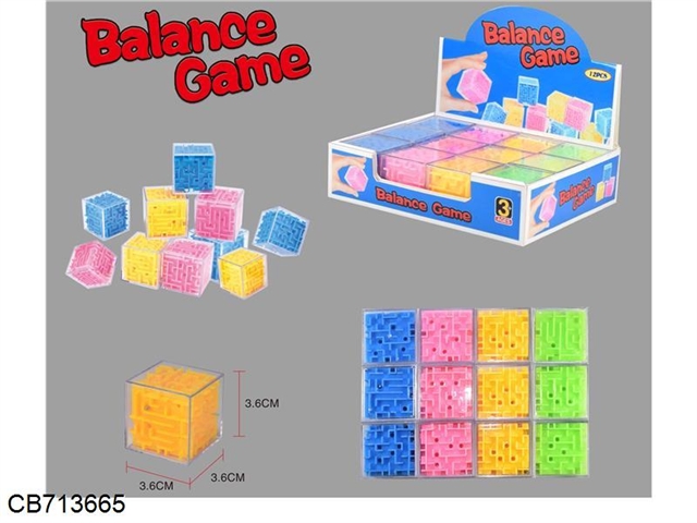 Yizi balance maze box 12/