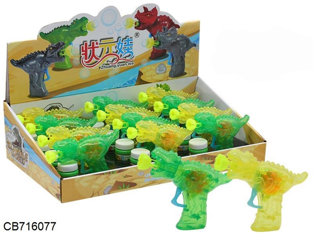 Inertia dragon transparent bubble gun band light 12 / display box