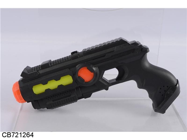 The black solid color sound gun sound light