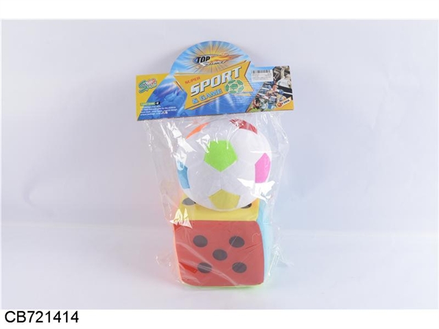 7 inch bell dice cotton doll 2pcs
