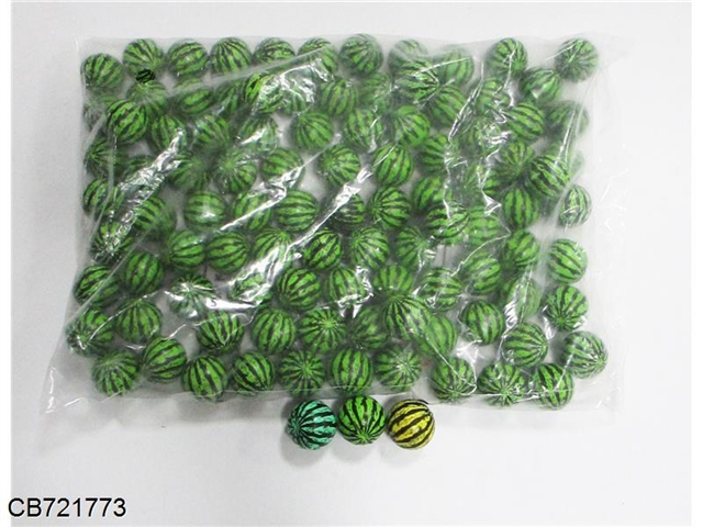 2.7cm jumping ball watermelon 00pcs