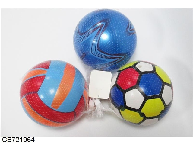 9 inch color ball balloon (3 mixed)