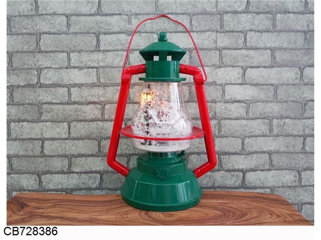 Christmas red and Green Lantern Claus + 31cm