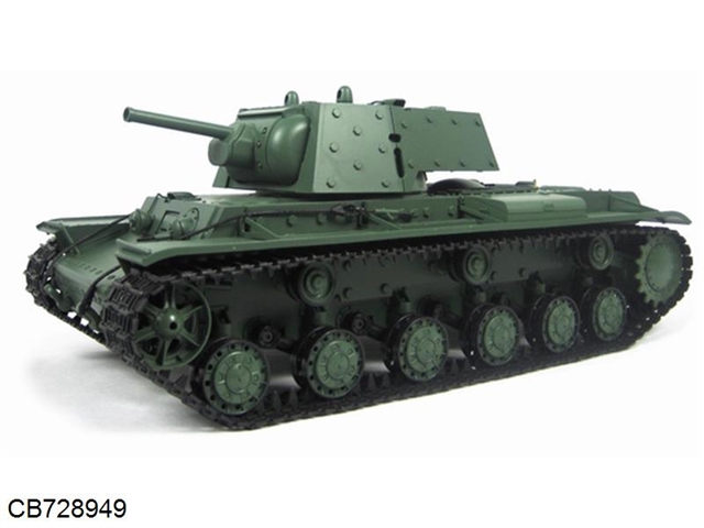 The 1:16 Soviet KV-1 additional armored remote control tank without smoke