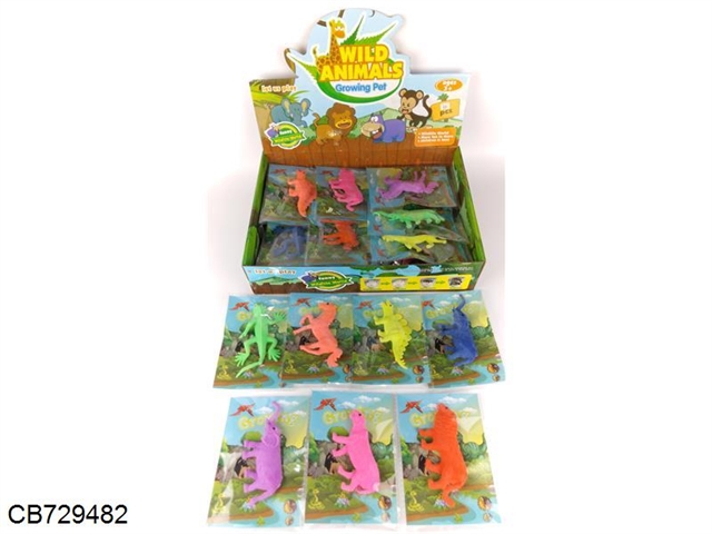 The expansion of animal 36PCS/ box 7 colors mixed