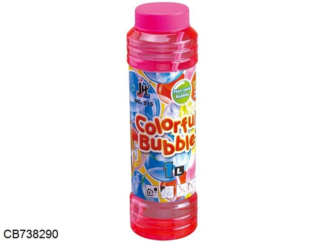 1000ML seven color bubble water