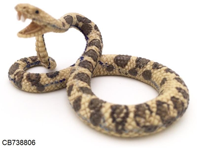 PVC simulation animal rattlesnake