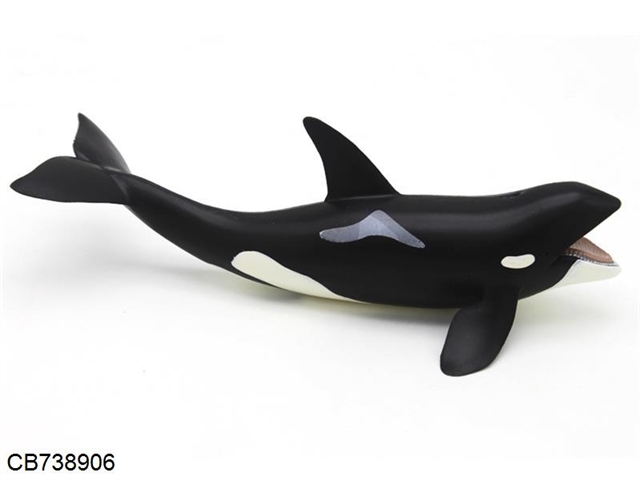 PVC simulation of animal killer whales