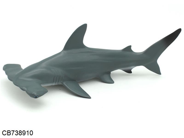 PVC simulation animal hammerhead shark