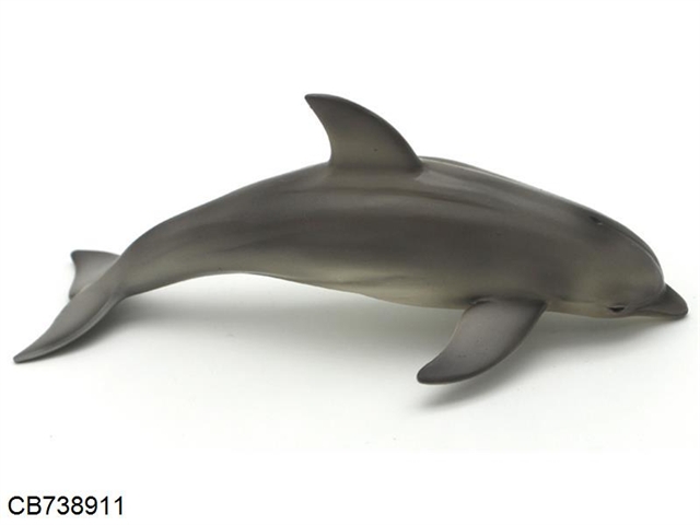 PVC simulation of animal dolphins