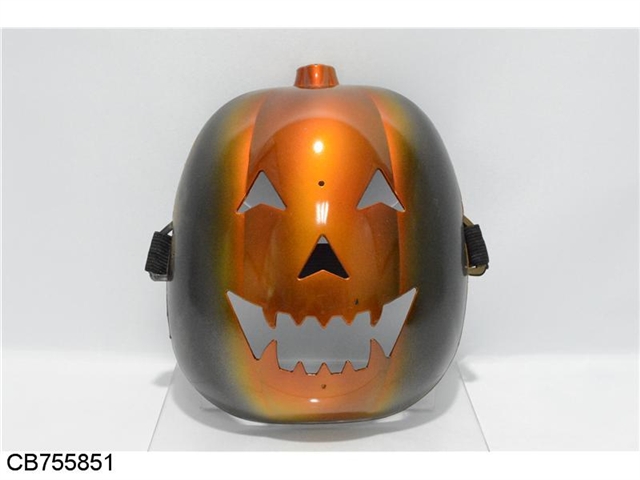 Halloween Pumpkin black orange mask