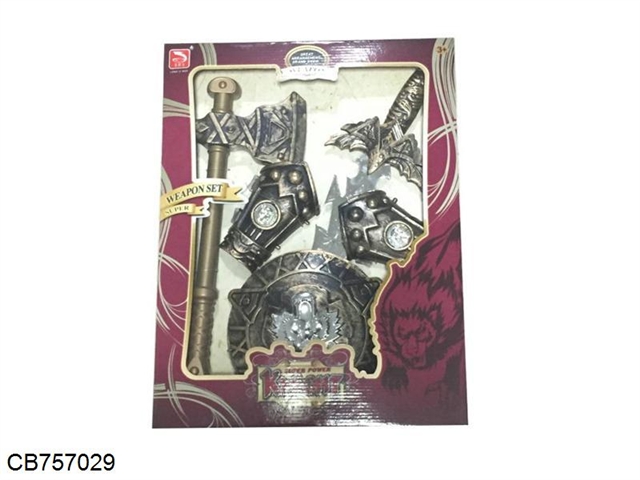 Bronze sword + axe + hand 2+ bronze shield