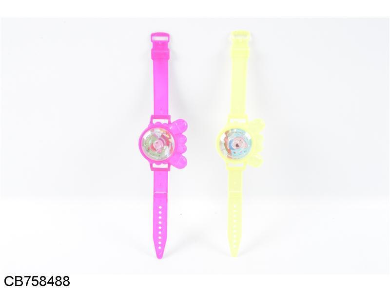 2 color mixing of labyrinth watches