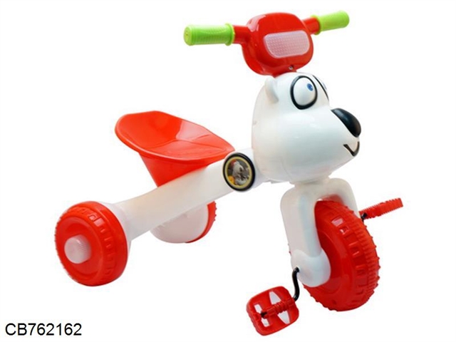 Beacon bear folding tricycle with light music