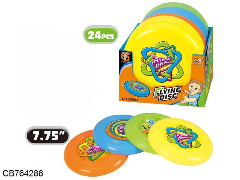 7.75 "heat transfer Frisbee 24 / display box