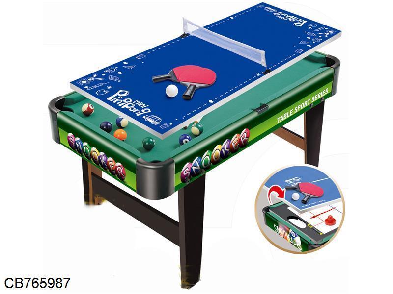 Three-in-one billiard table