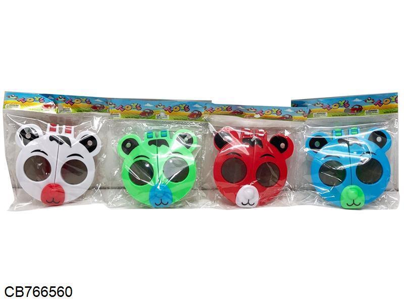 A four color mixture of panda glasses