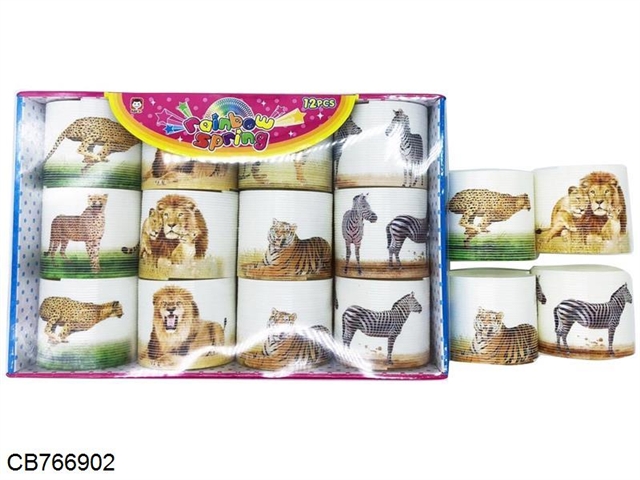 Animal rainbow monochrome 12 / display box