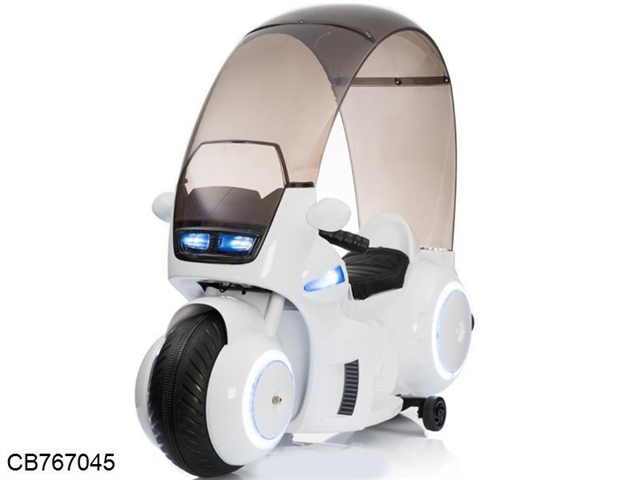 Children  Electric Motorcycle with Roof (Double Drive)