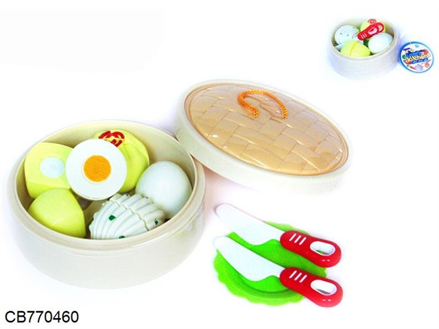 Single layer steamer bread series tableware set