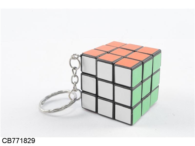 Keychain magic cube