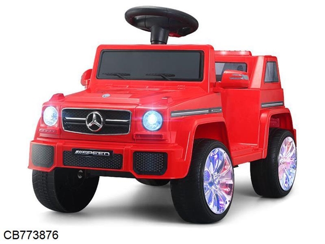 Remote control sports car children car with light music (matching) 3-color mix