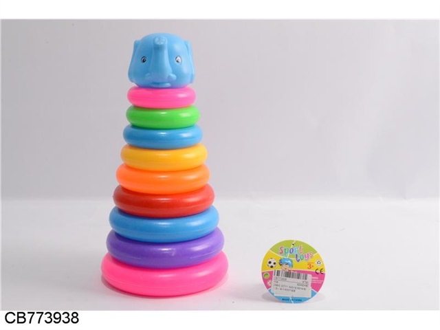 Nine layer small elephant bottle blowing ring