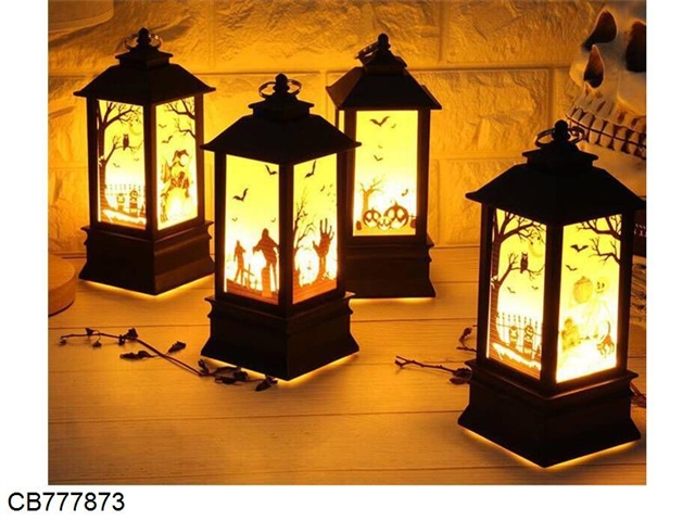 Halloween square lamp (with lamp)