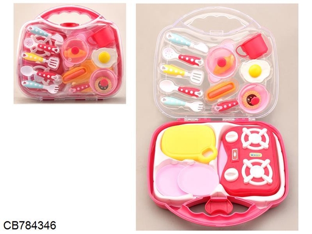 Girls tableware with sound lights