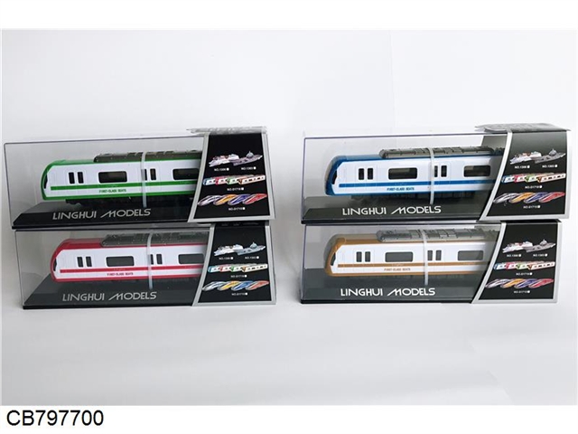 Train Model (Metro 4-color Mixed)